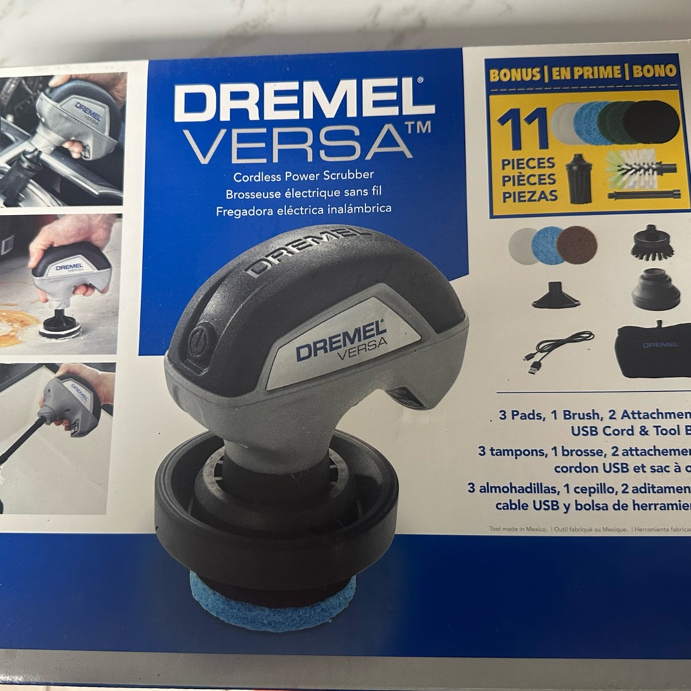 Dremel versa cordless power scrubber - barely used